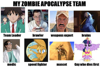 My Zombie Apocalypse Team