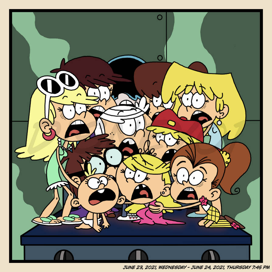 Louds on the Grill (SpongeBob: Eek, an Urchin!) by DisneyDog101 on ...