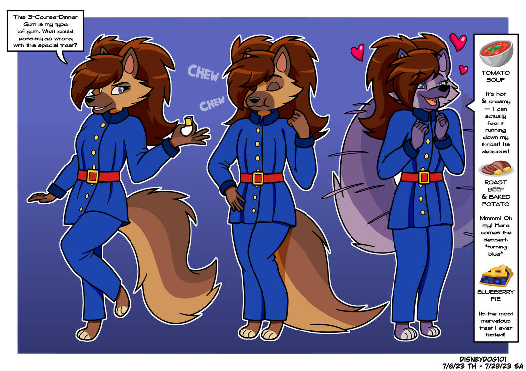 CreMae's Blueberry Transformation (Part 1) by DisneyDog101 on DeviantArt