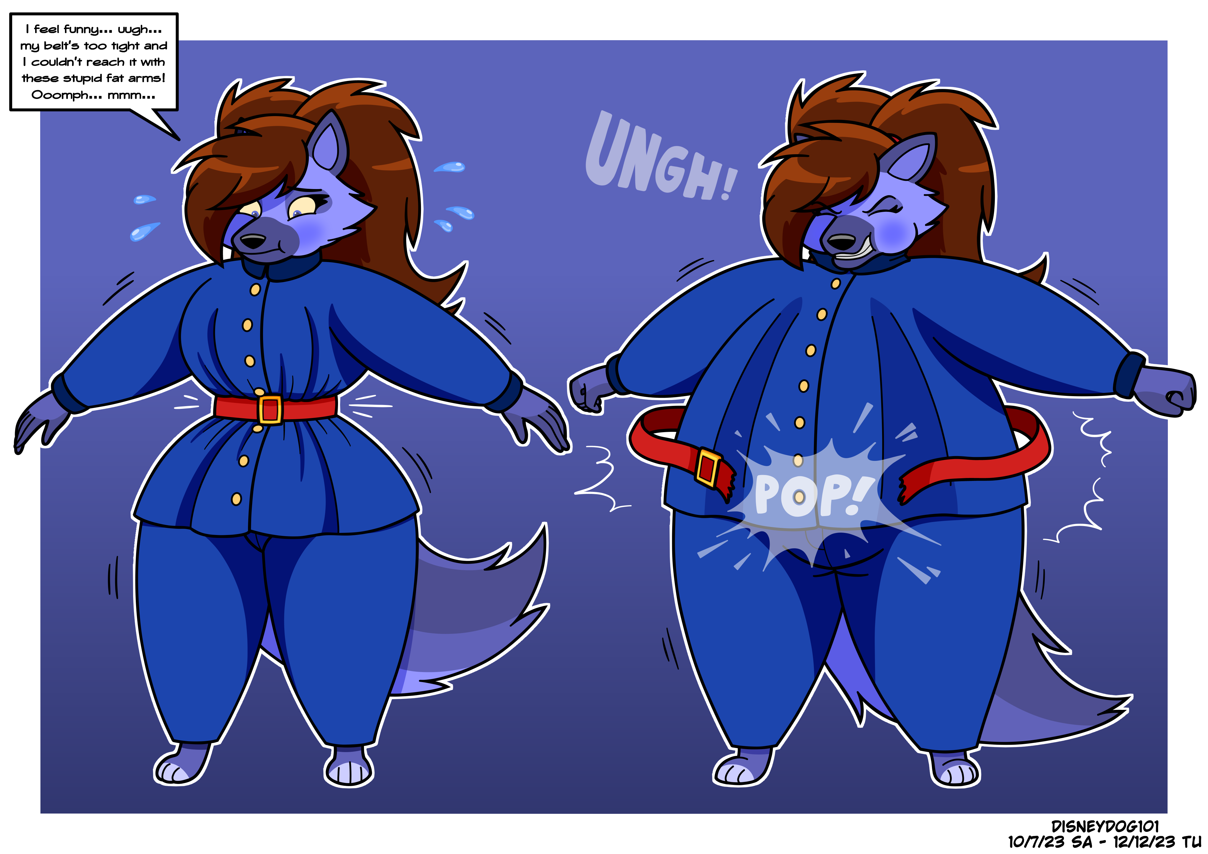 CreMae's Blueberry Transformation (Part 3) by DisneyDog101 on DeviantArt