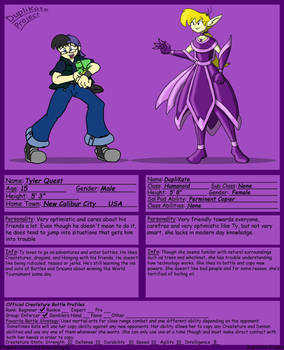 Main Cast - Tyler + Kate Chart