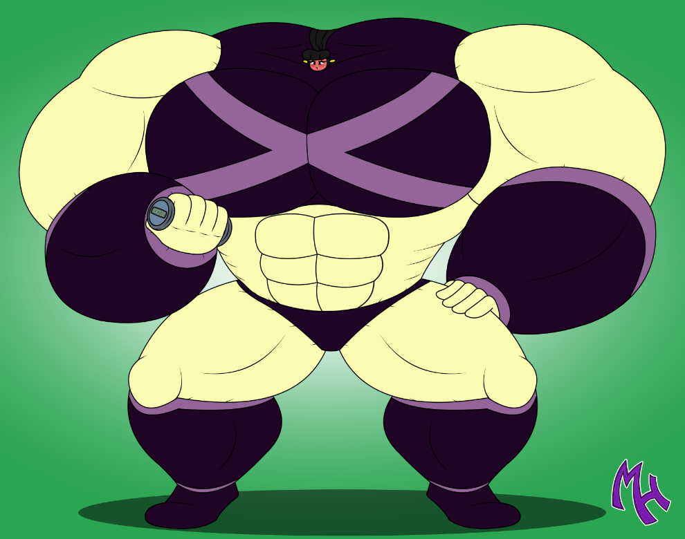 Mega Muscles Create 'n COM - Mega Muscles Donna by DracoDragite on DeviantArt