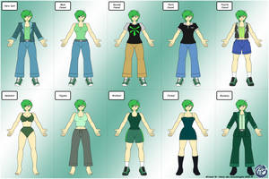 DL Outfits - Valery Conners Set 1