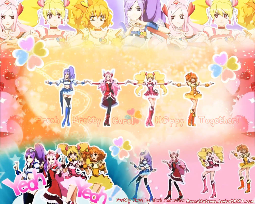Fresh Precure Happy Together By Asunahatsune On Deviantart Fresh Precure Happy Together By Asunahatsune On Deviantart