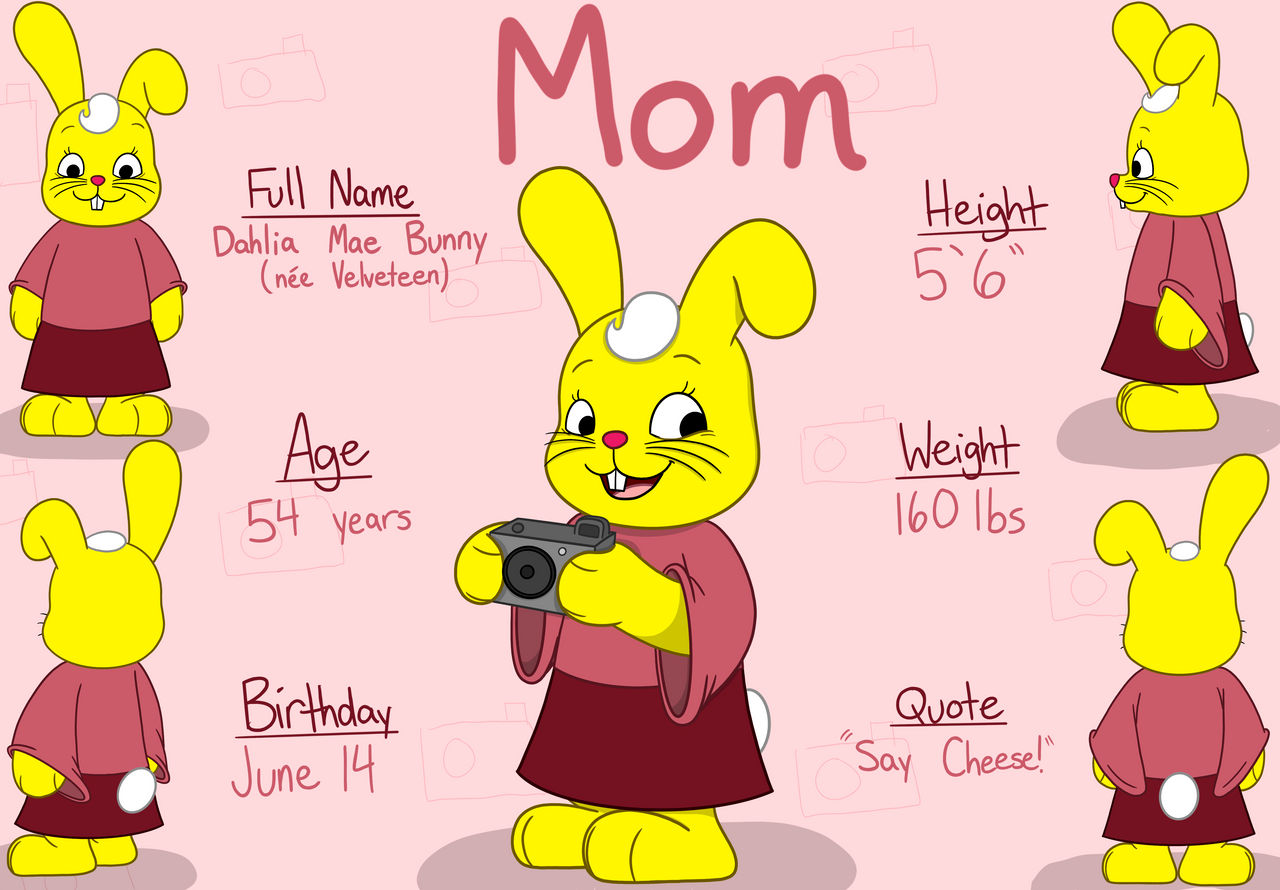Bunny Family Profile Pic: Mom by Katesplace2009 on DeviantArt