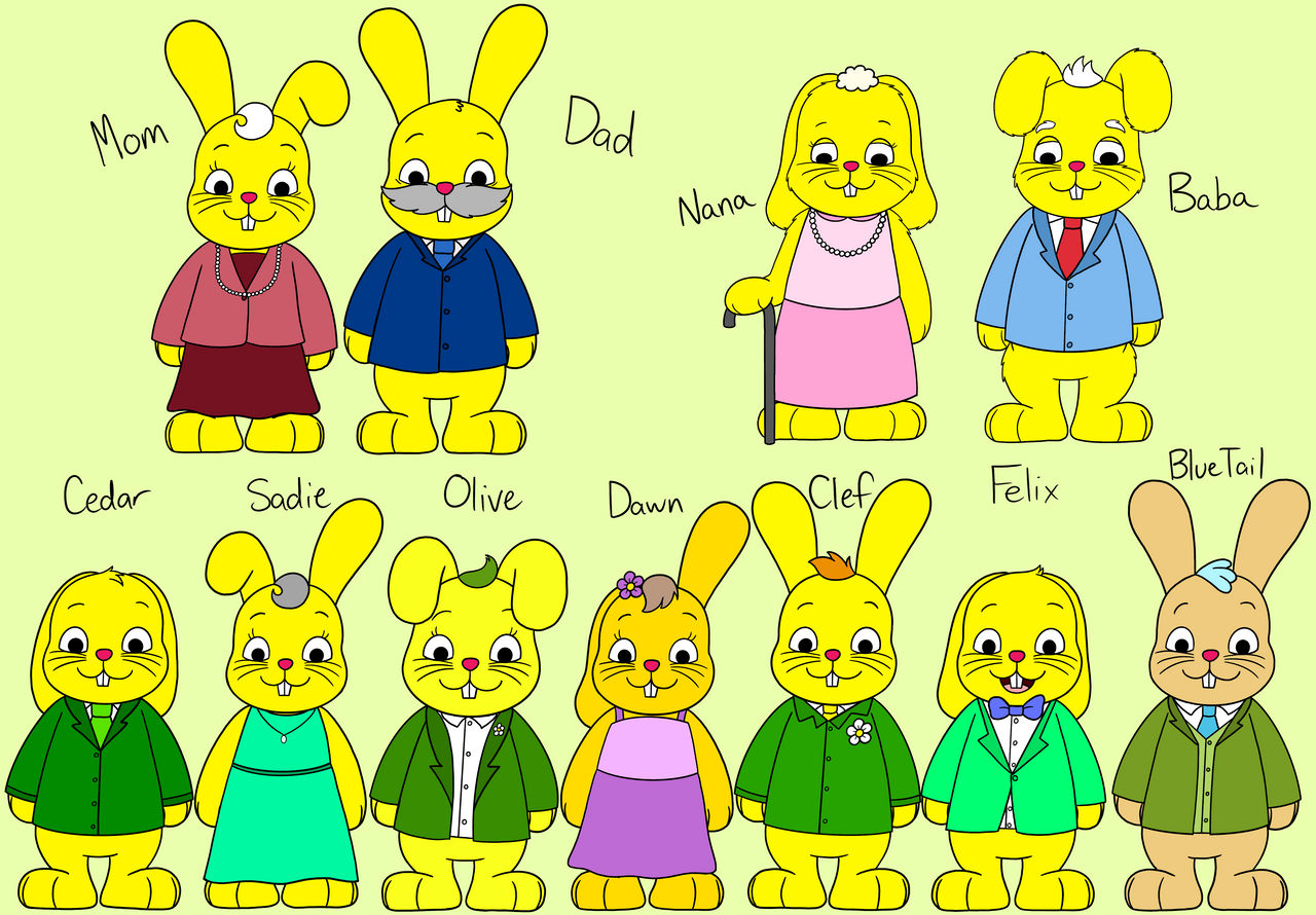 Bunny Parents, GP + IL Outfits: Formal Wear by Katesplace2009 on DeviantArt
