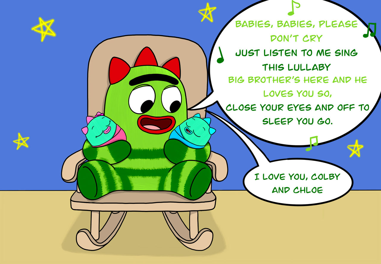 Brobee Deviantart Brobee's Lullaby by Katesplace2009 on DeviantArt