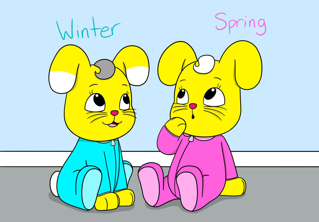 Winter and Spring Bunny OC's by Katesplace2009 on DeviantArt