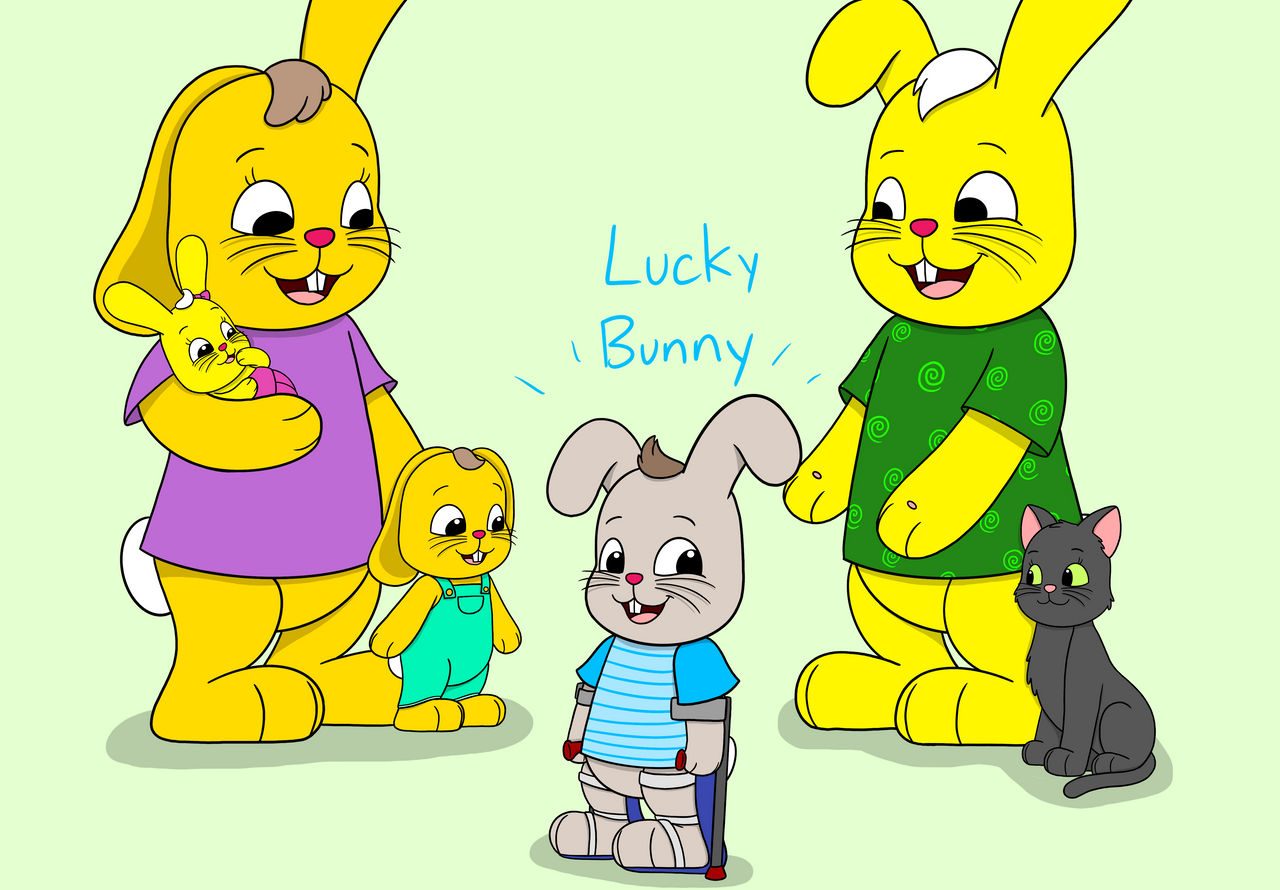 Lucky Rabbit Deviantart Lucky Bunny by Katesplace2009 on DeviantArt