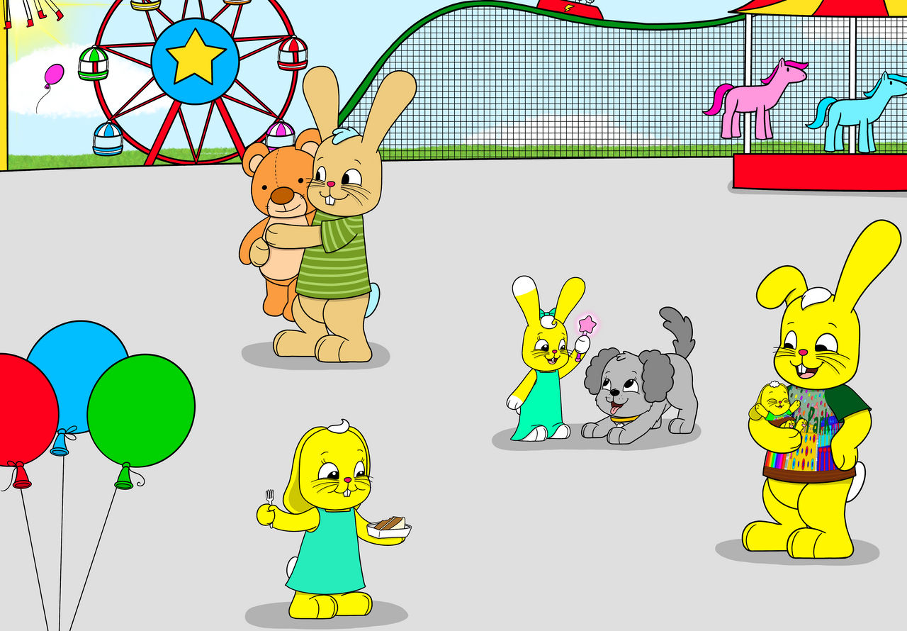 Fun at the Fun Park(1000th Deviation) by Katesplace2009 on DeviantArt