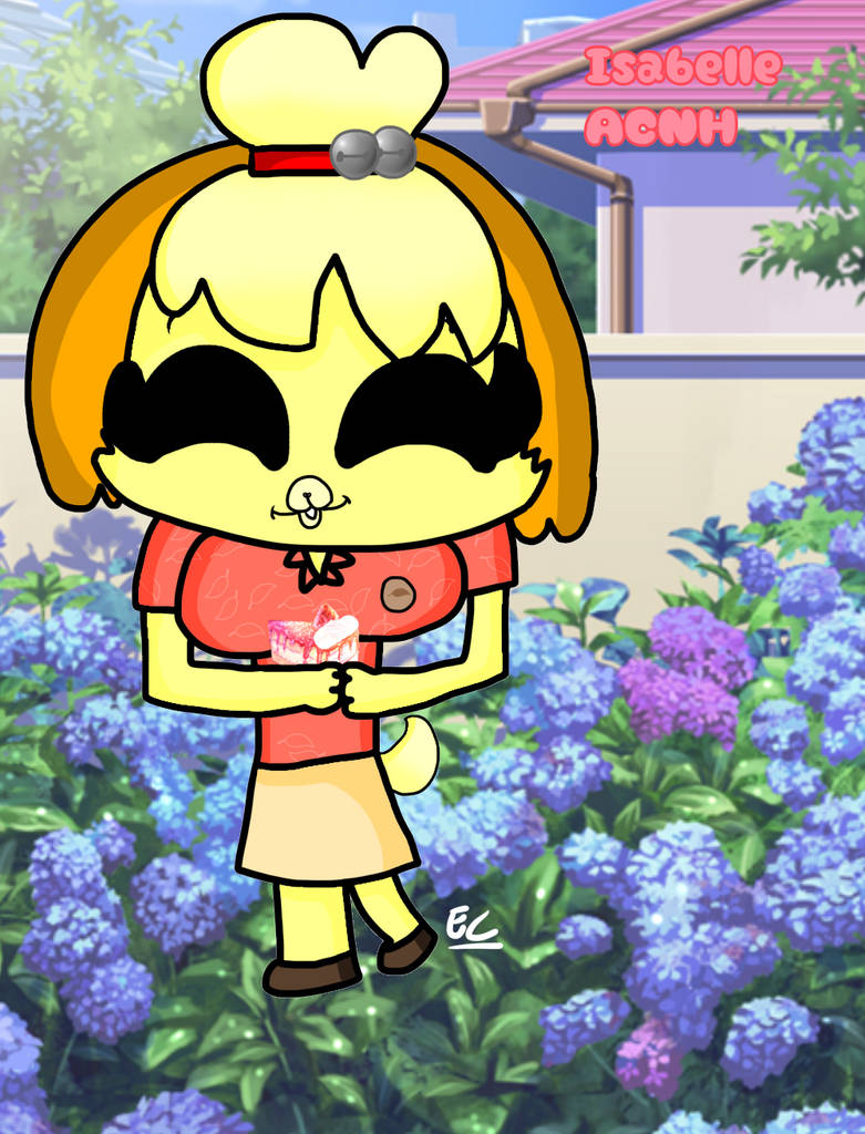 Isabelle ACNH by on DeviantArt