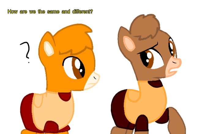2 Teddy Ruxpins in MLP style by EvafanartsclubEC on DeviantArt