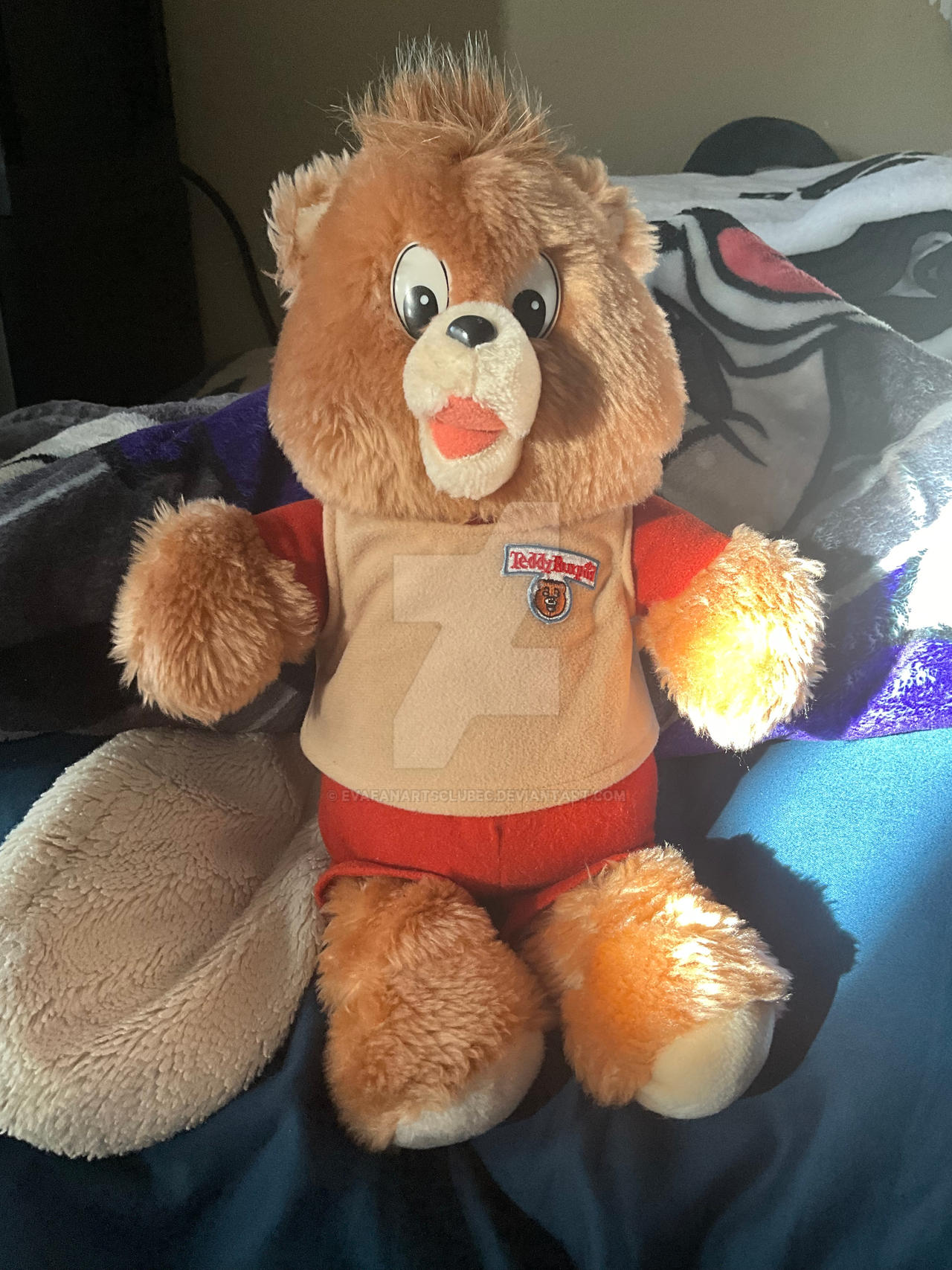 Teddy Ruxpin Icon My new Teddy Ruxpin plush by EvafanartsclubEC on DeviantArt