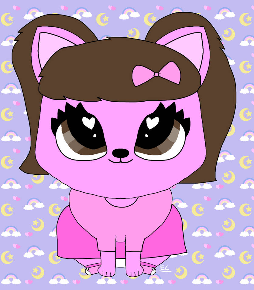 My fursona in LPS style by EvafanartsclubEC on DeviantArt