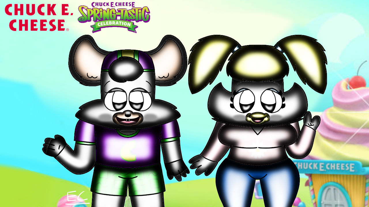 Chuck Spring Drawing Chuck E. Cheese Spring-Tastic celebration by EvafanartsclubEC on DeviantArt