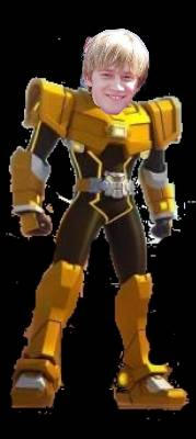 Simon The Yellow Miniforce Agent (Ranger) Original by nijnujnejnaj on ...