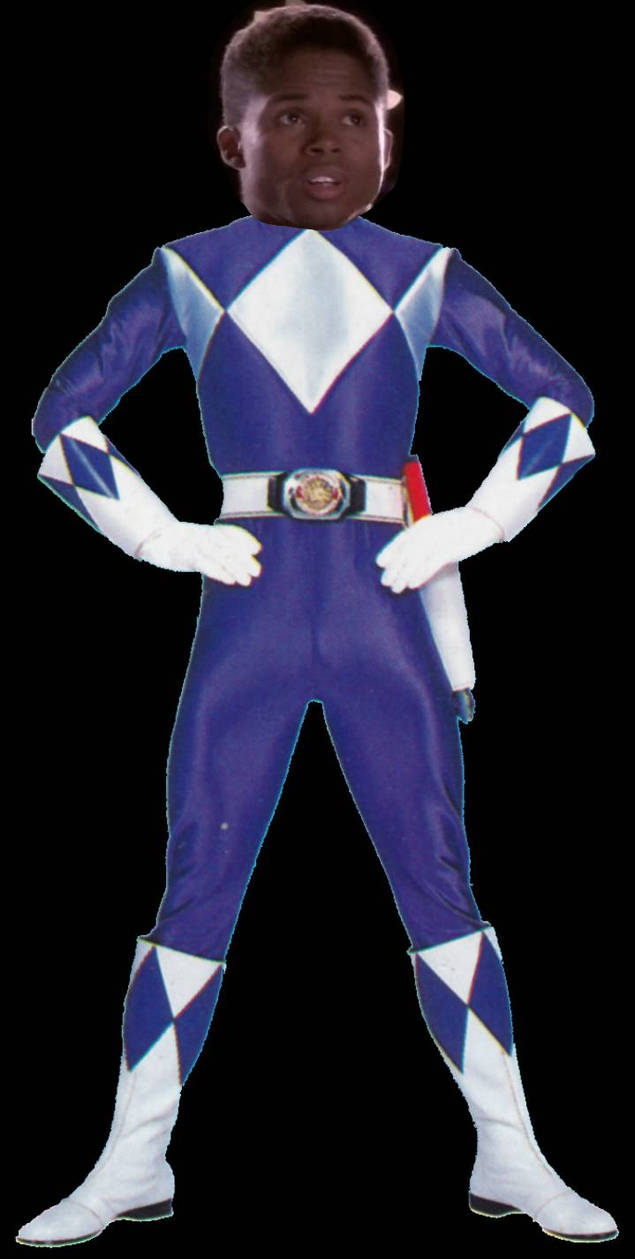 What If Zack Taylor The Blue Ranger by nijnujnejnaj on DeviantArt