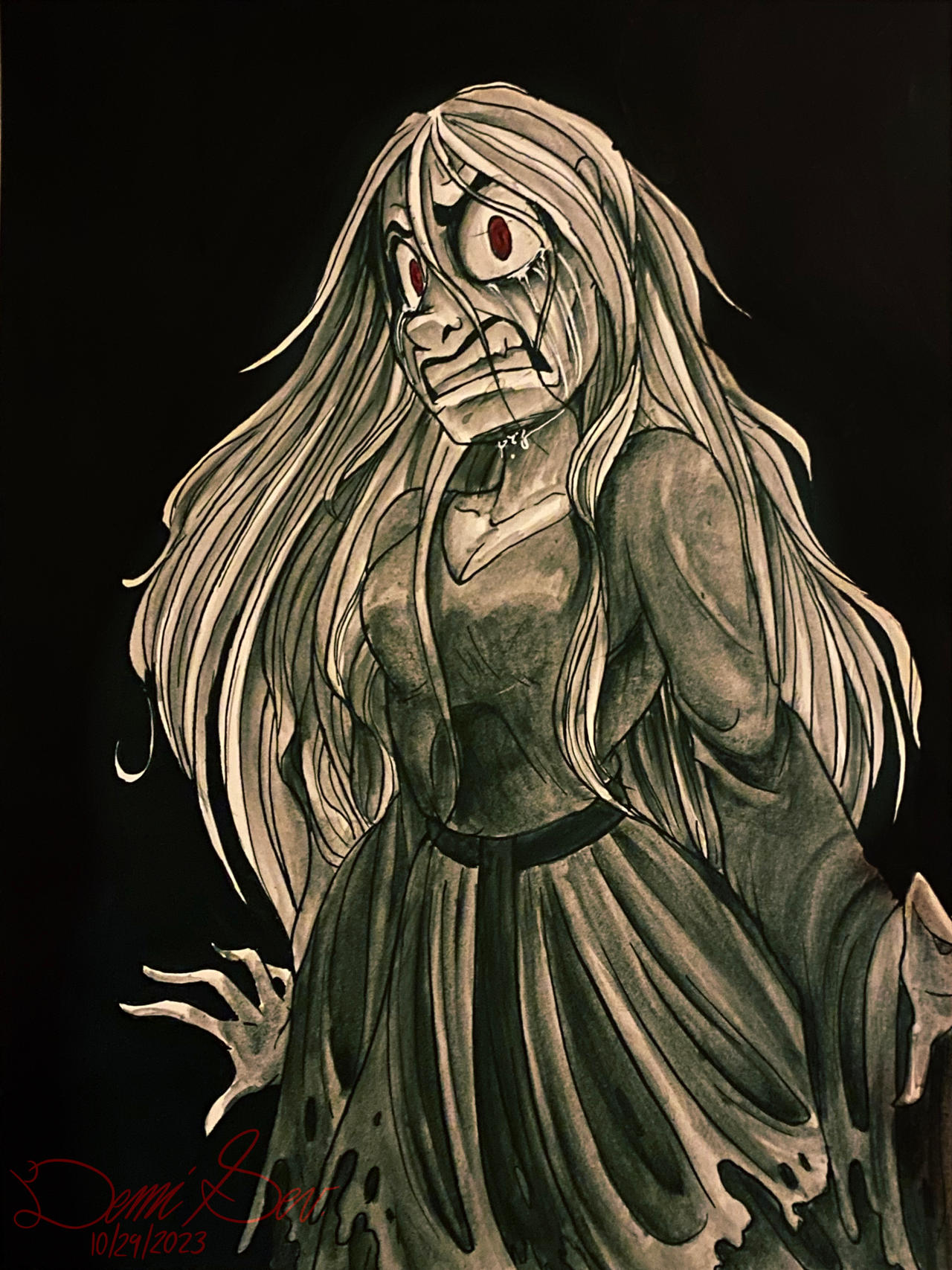Deviantart Banshee Day 29/31: Banshee by DemiSev on DeviantArt