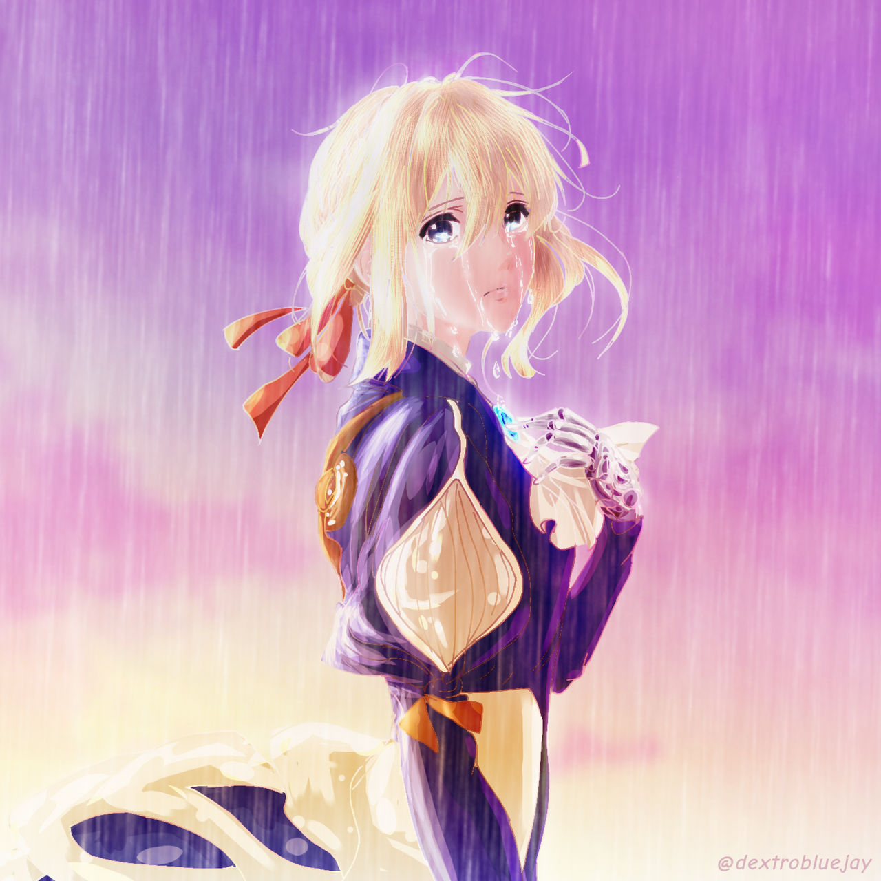 Violet Evergarden Crying by DextroBlueJay on DeviantArt