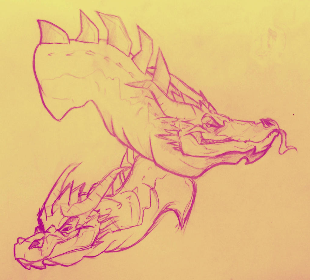Secoh2000 Red REDRAW: Secoh2000's Smaug by AlexandraBowmanArt on DeviantArt
