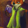 Disney's 'Zootopia': Nick Wilde Reading 'Utopia'