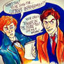 Newt Scamander and the Tenth Doctor
