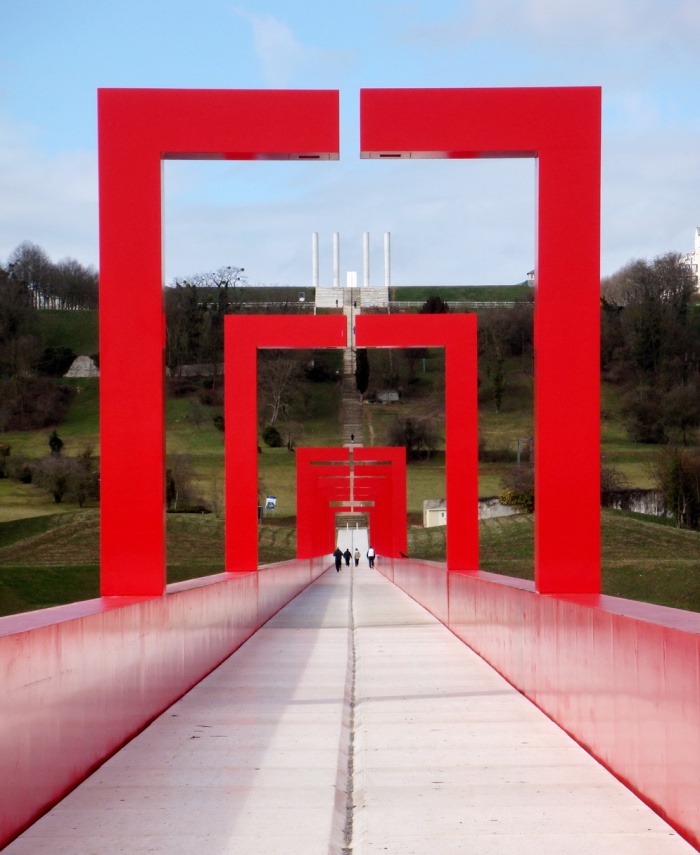 Red bridge