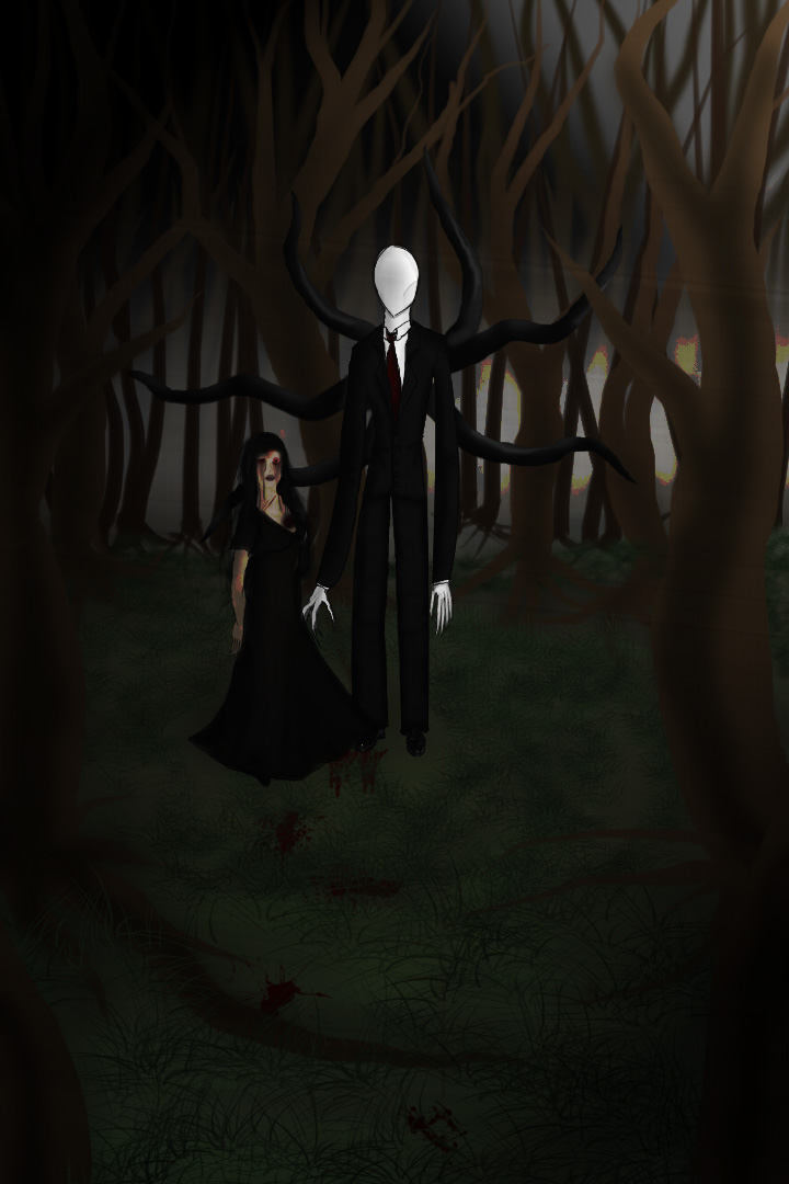 SlenderMan and Melissa the Heartless