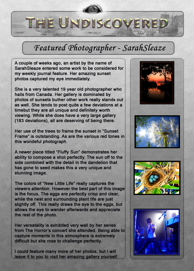 Issue 5- Photography