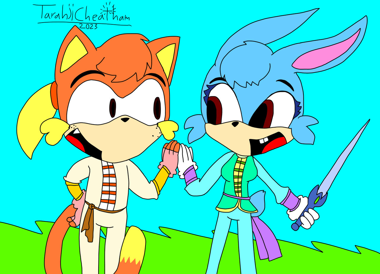 Lantu Blue Rabbit Hongmao and Lantu by TarahjiCheatham on DeviantArt