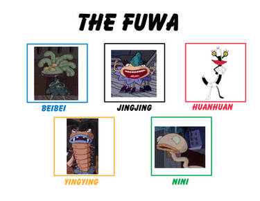 Beijing Fuwa cast meme 