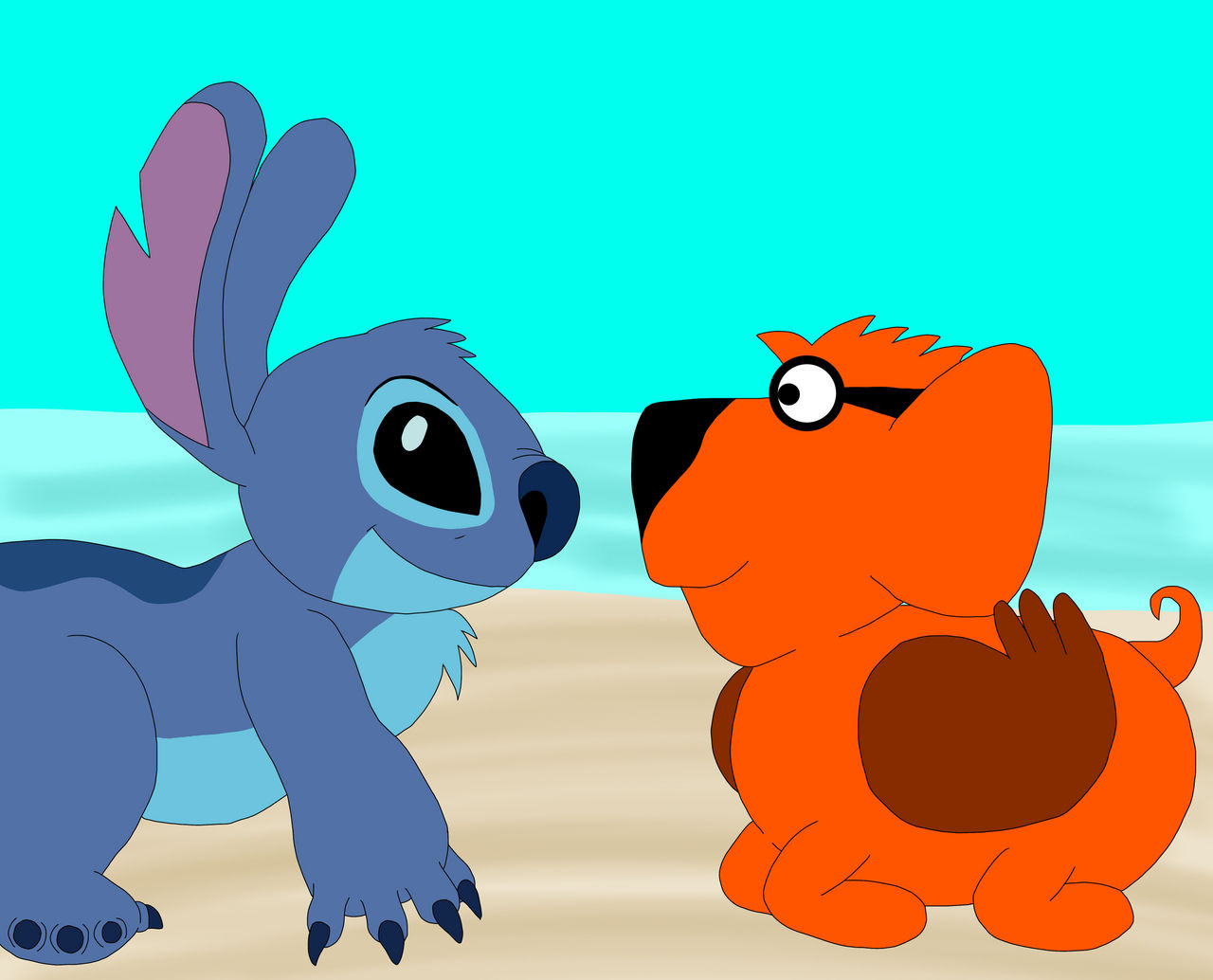 Stitch Rath Stitch meets Ralph by TarahjiCheatham on DeviantArt