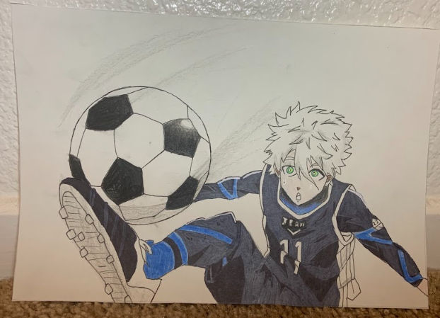 Nagi Seishiro Blue lock drawing by me by scdevianfood on DeviantArt