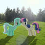 A Beautiful Day For Lyra And Bon Bon