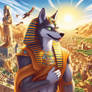 Pharaoh Fenrir-Anubis