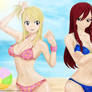 Lucy Heartfilia and Erza Scarlet @ Fairy Tail