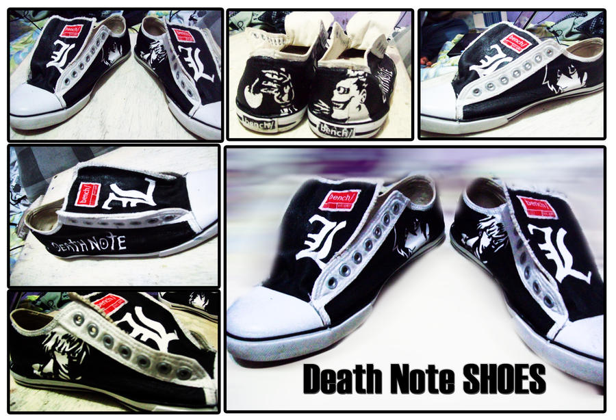 DEATH NOTE THEMED SHOES