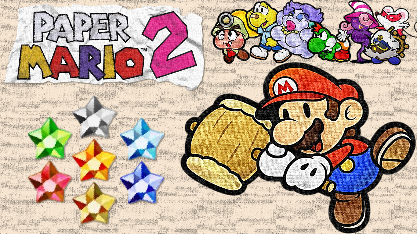 Paper Mario 2 Wallpaper By Dashyster On Deviantart Paper Mario 2 Wallpaper By Dashyster On Deviantart