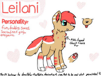 Leilani - Official Reference Sheet