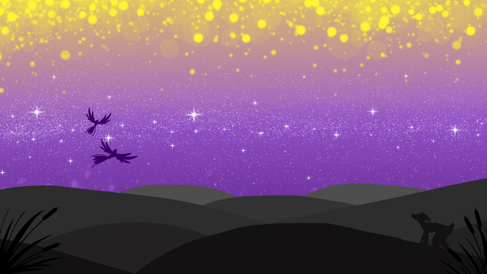 Non-Binary Wallpaper / It's where your interests connect you with no