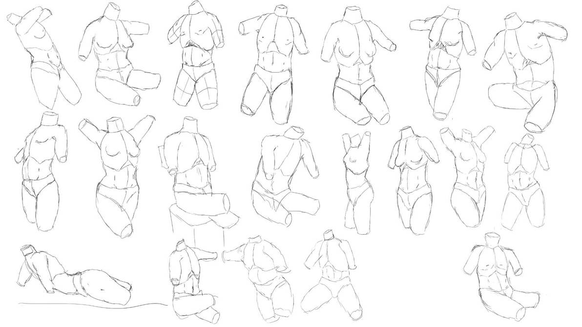 Writhing Torso Torso poses by Petractin on DeviantArt