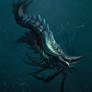 Alien sea creature