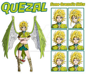 Quezal References 1 - full figure and skits by Dragoon88-DragonDao