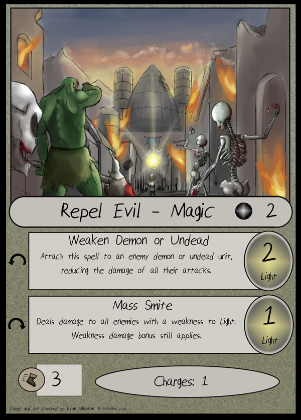 Repel Evil card by Gnome64 on DeviantArt