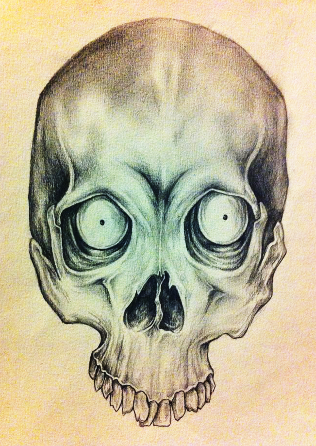 Creepy Skull