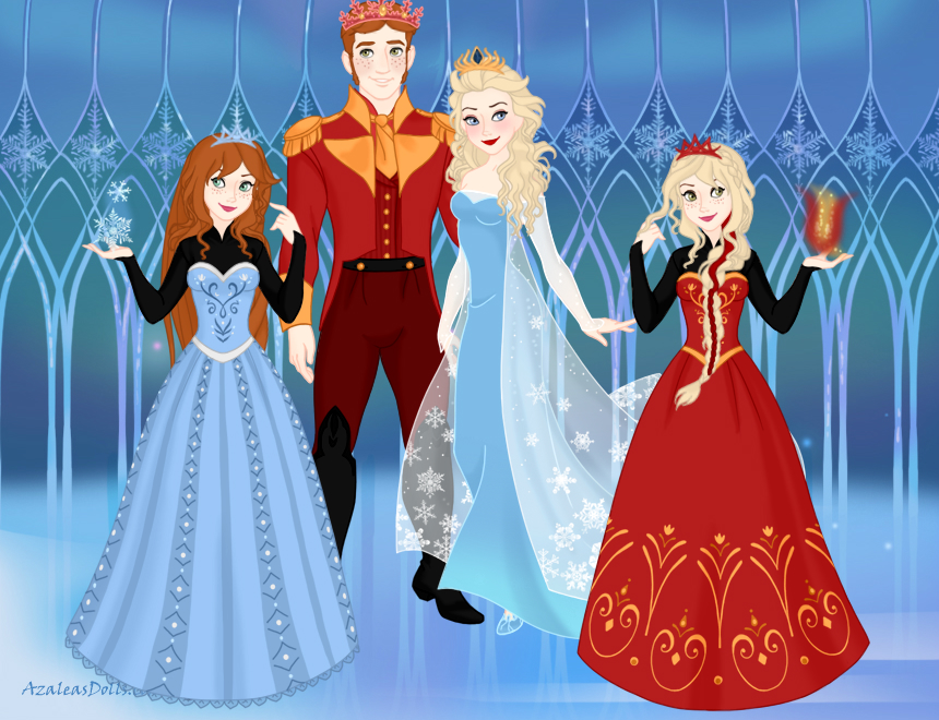 Helsa Family (Ice and Fire AU)