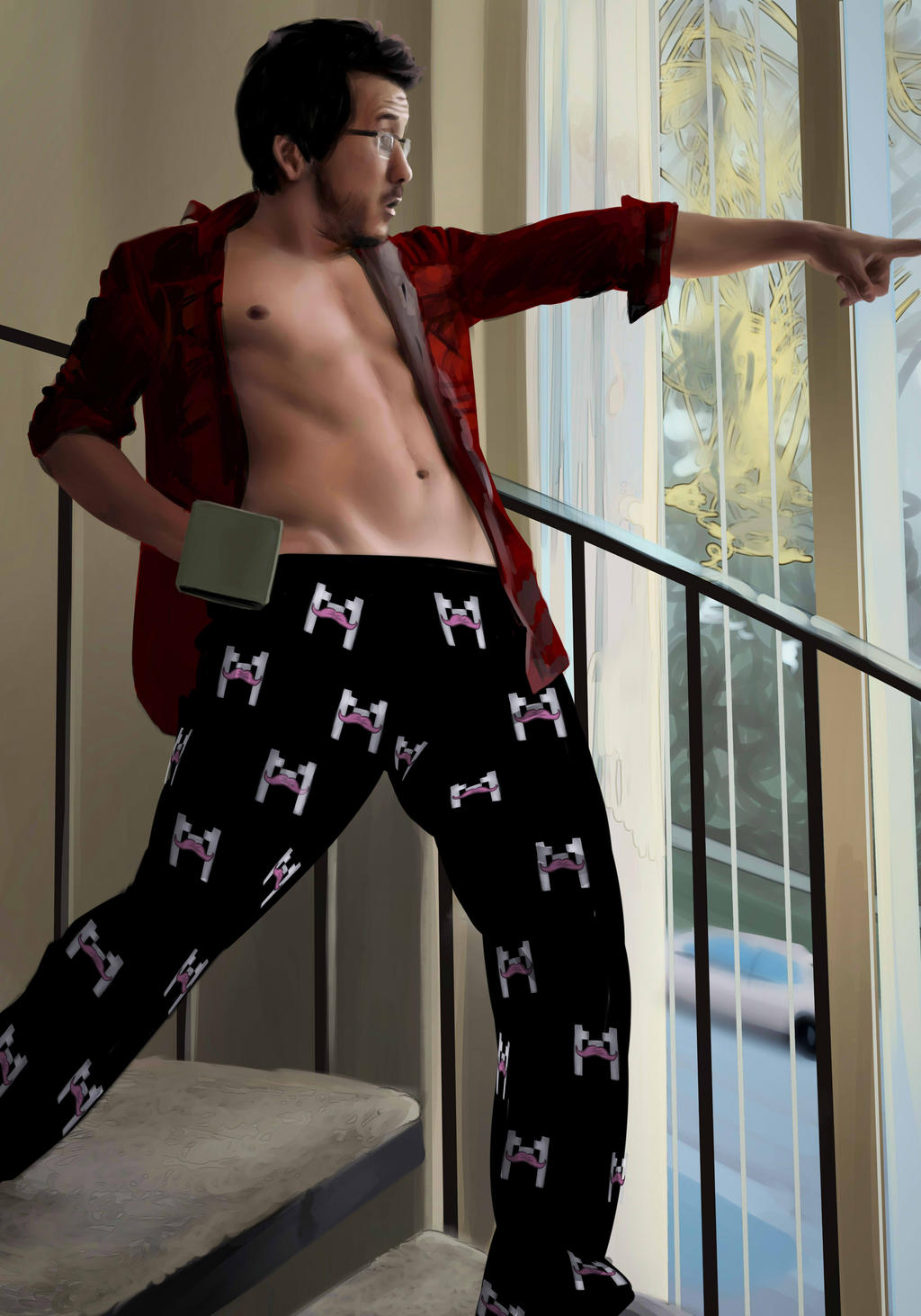 Shirtless Markiplier by M-Hanzo on DeviantArt