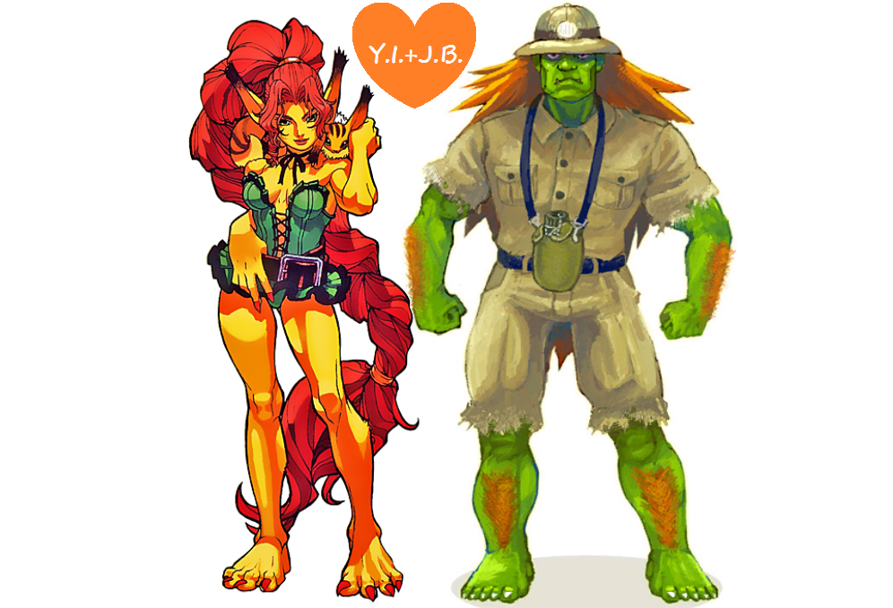 Yellow Iris and Blanka