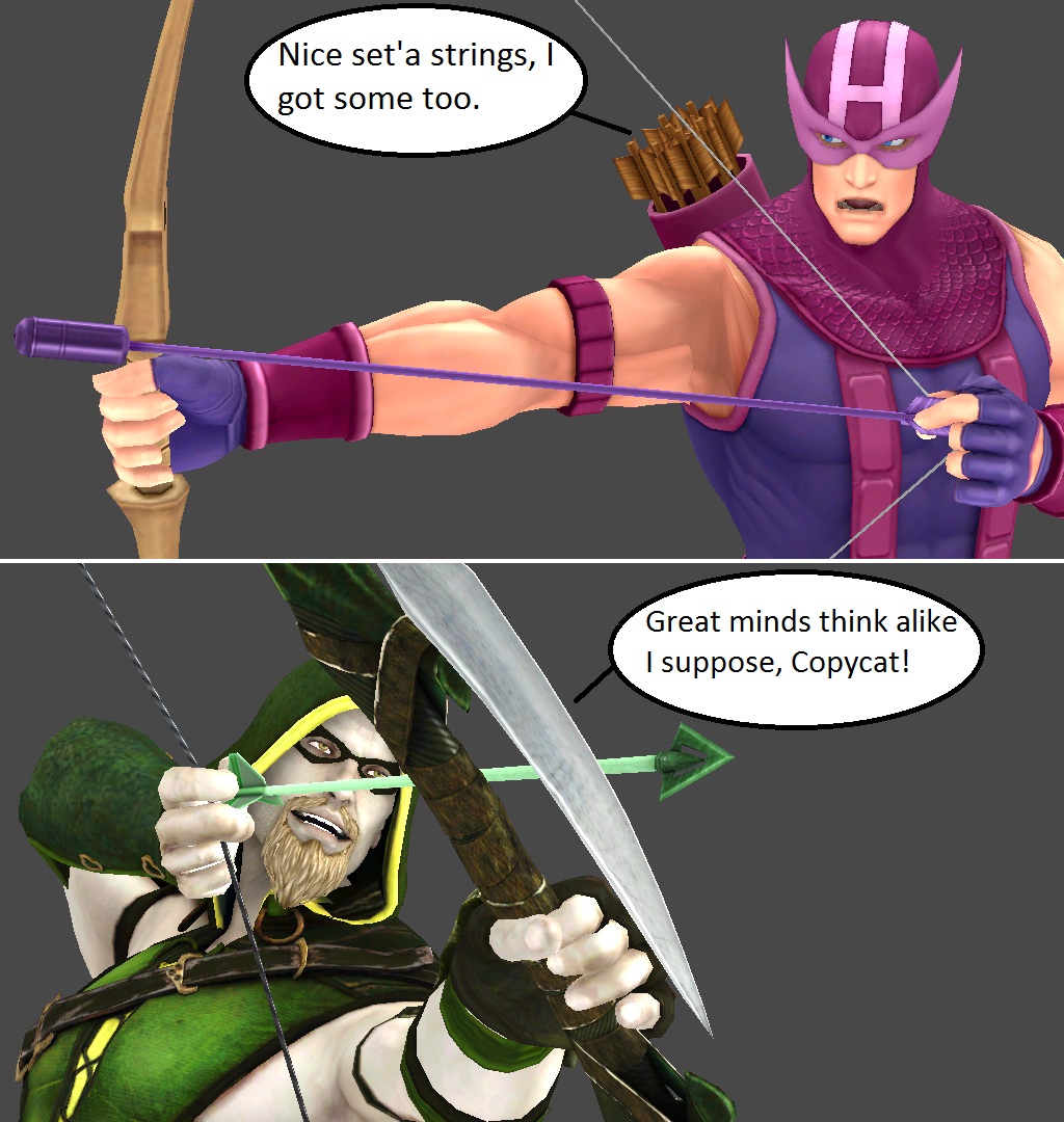 Injustice: Hawkeye vs Green Arrow