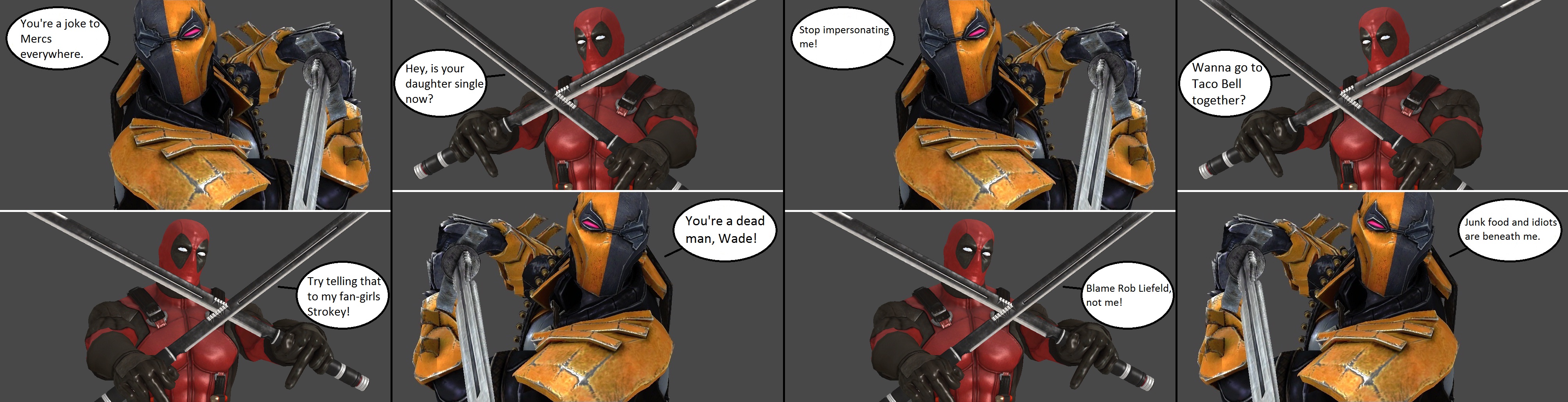 Injustice: Deathstroke vs Deadpool